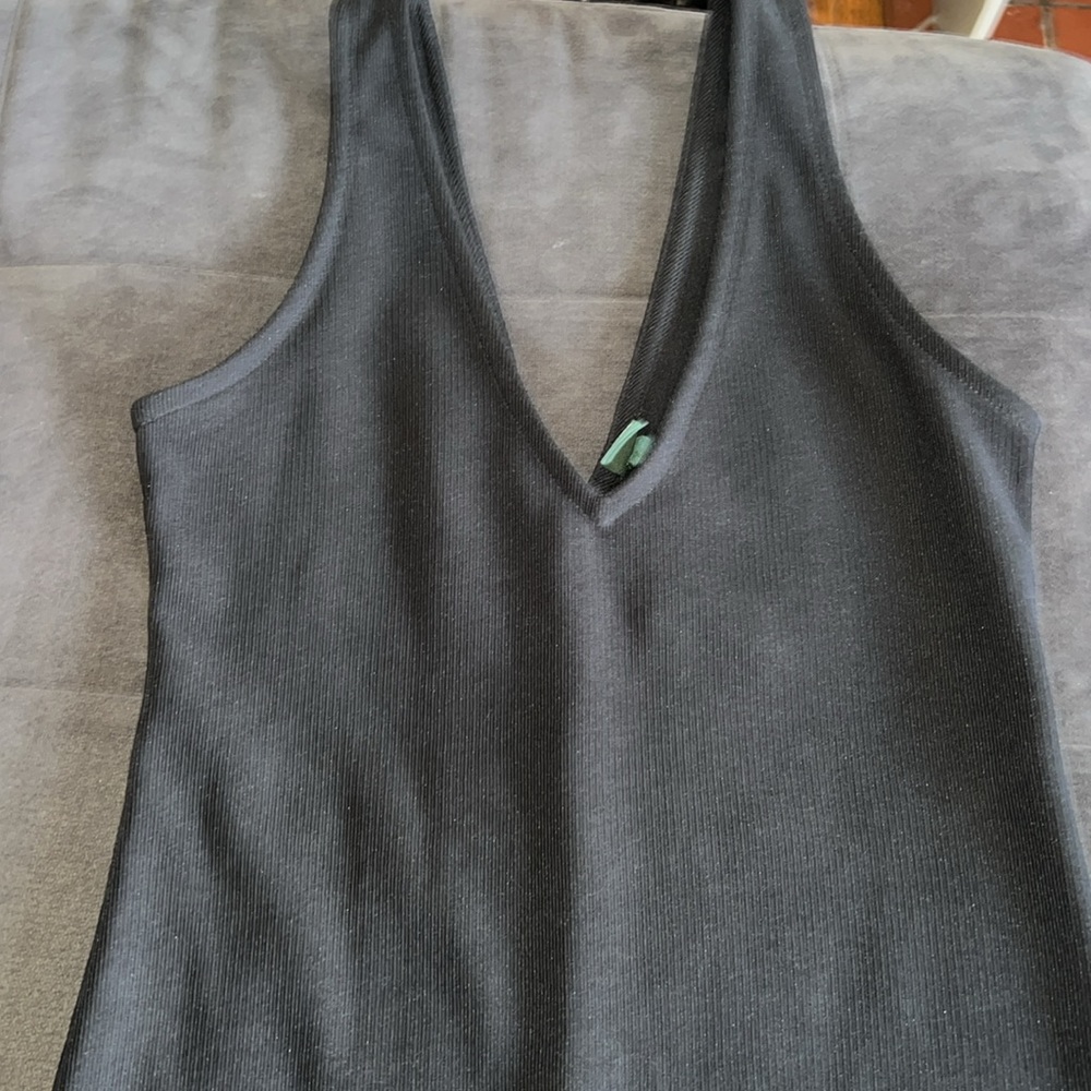 Ribbed black wild fable dress NWOT size medium - Picture 2 of 3